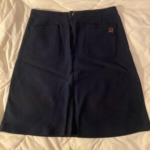 Vintage 90’s Tommy Hilfiger Dark Blue Mini Skirt